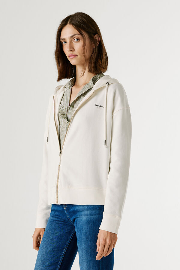 Pepe Jeans Sweatshirt with hood  beige