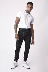 Project X Paris Jeans cargo preto