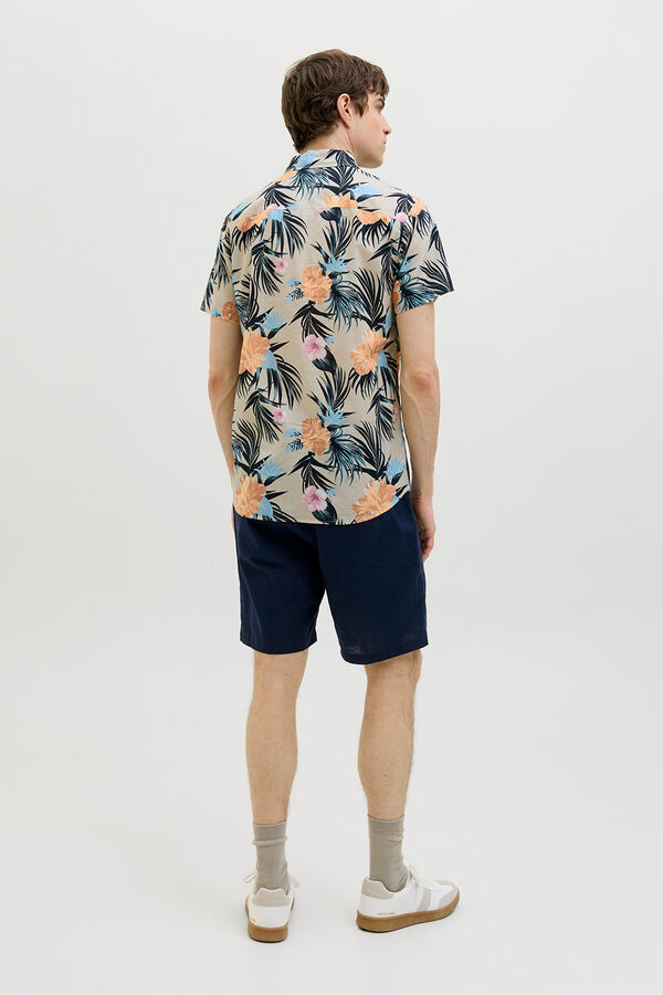 JJ REBEL Printed shirt grey