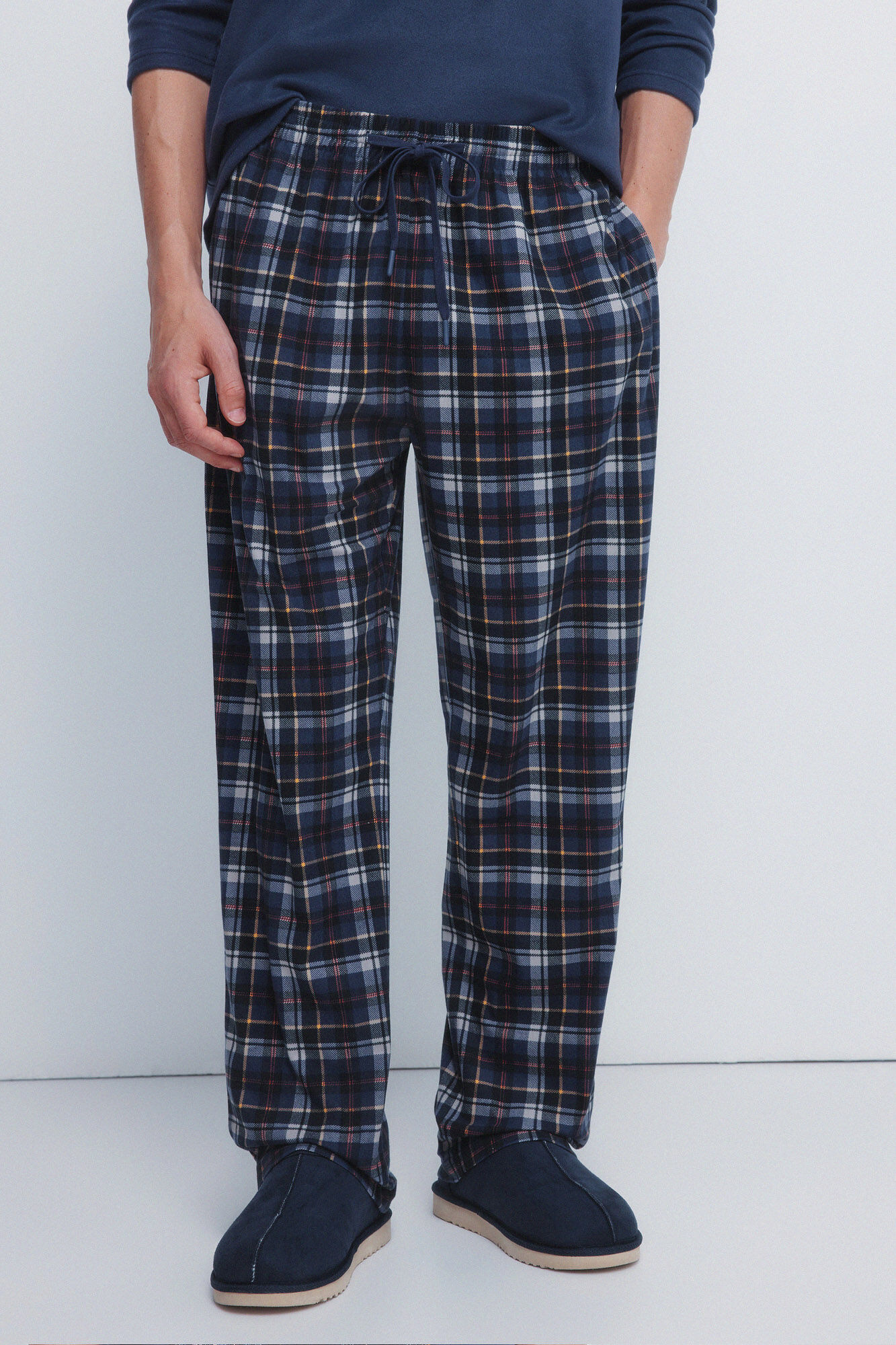 Springfield Warm fabric long pyjamas set