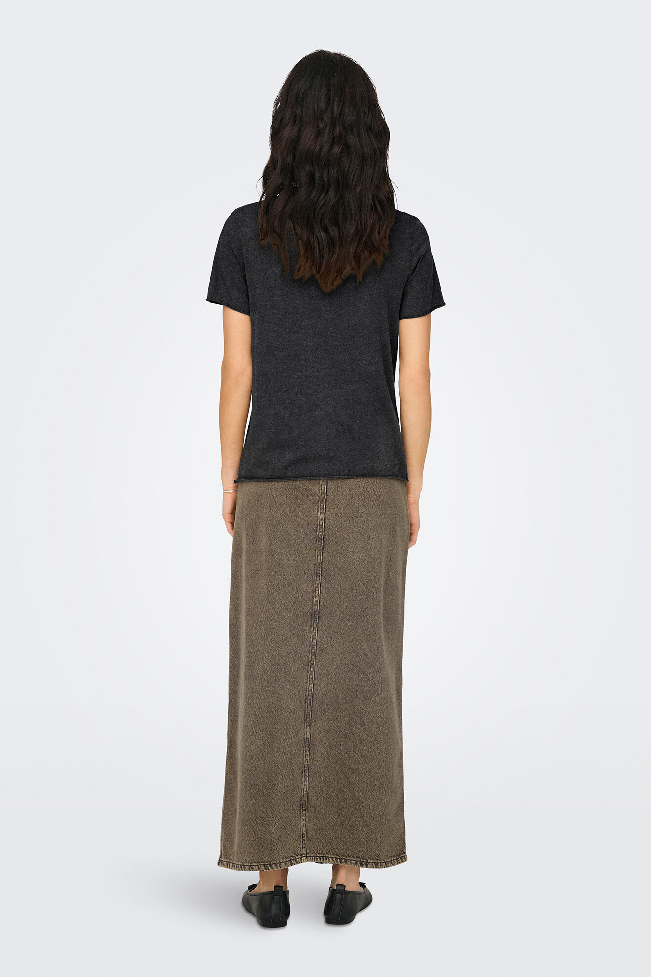 Only T-shirt estampada de manga curta