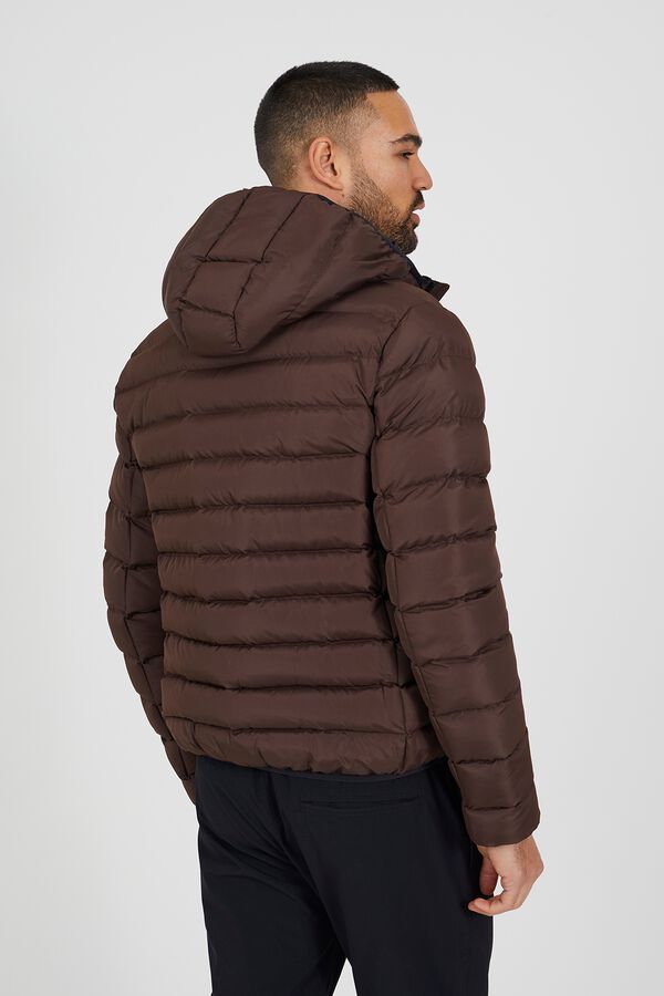 Brave Soul Lightweight puffer jacket nude