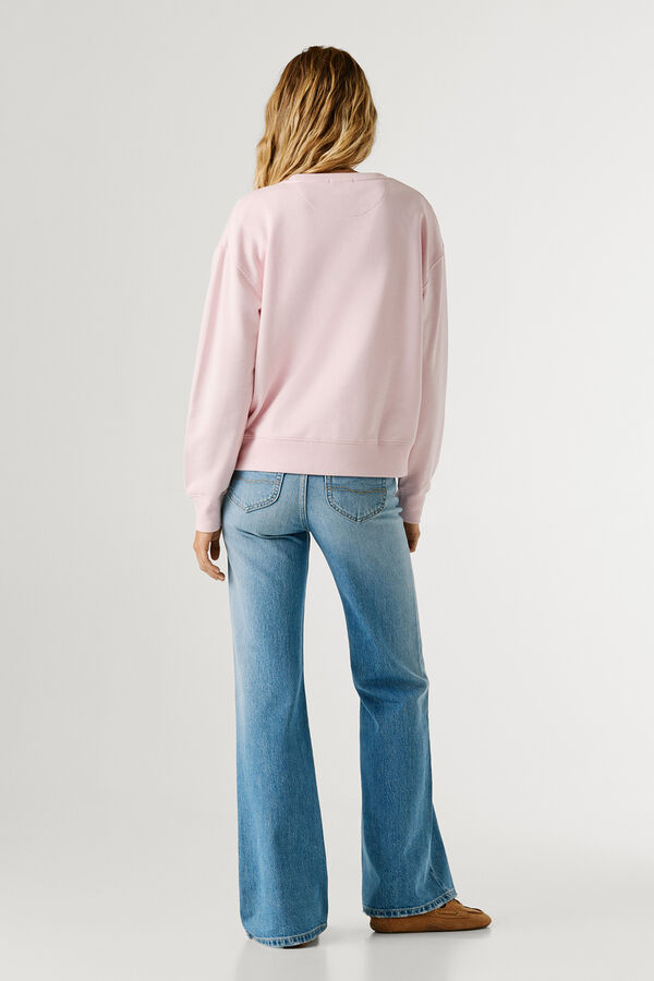 Pepe Jeans Round neck sweatshirt  pink