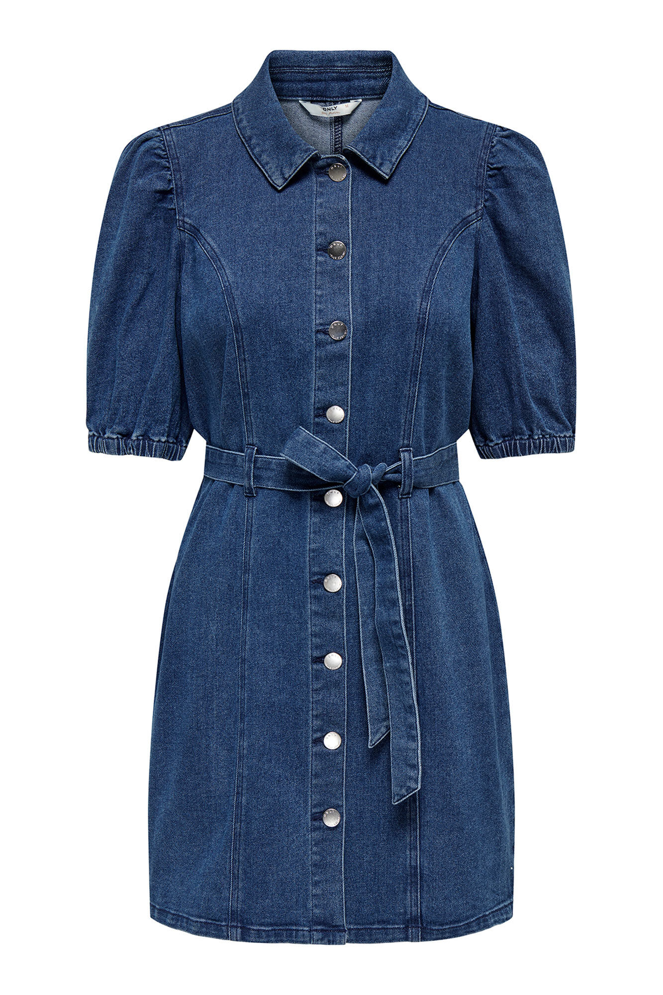 Only Vestido denim corto