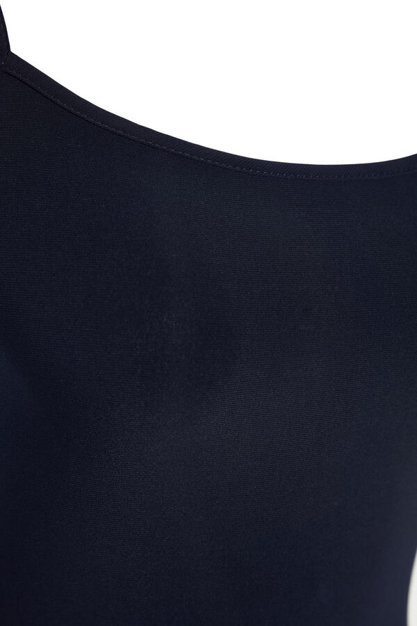 Trendyol Vestido tubo de punto largo azul