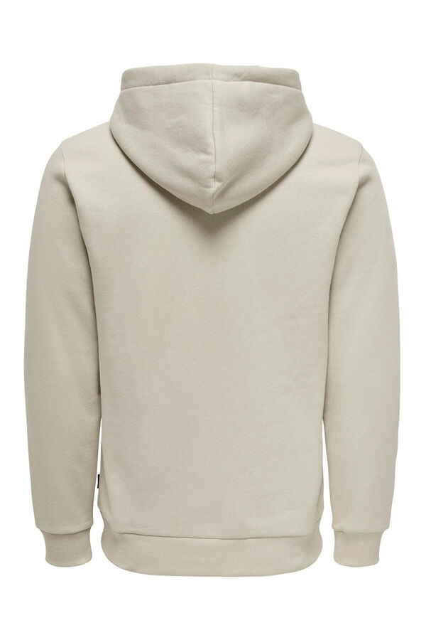Only & Sons Sudadera con cremallera kaki