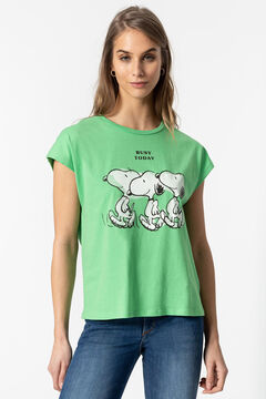 Springfield T-shirt Snoopy Peanuts™ verde