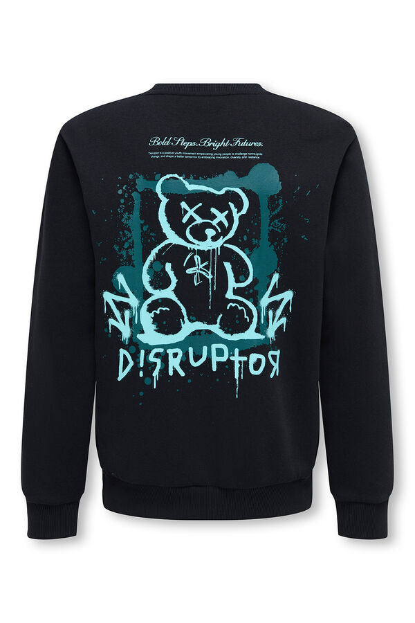 Only & Sons Junior Round neck sweatshirt black