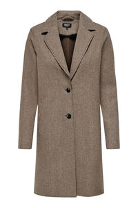 Only Abrigo largo pa&ntilde;o