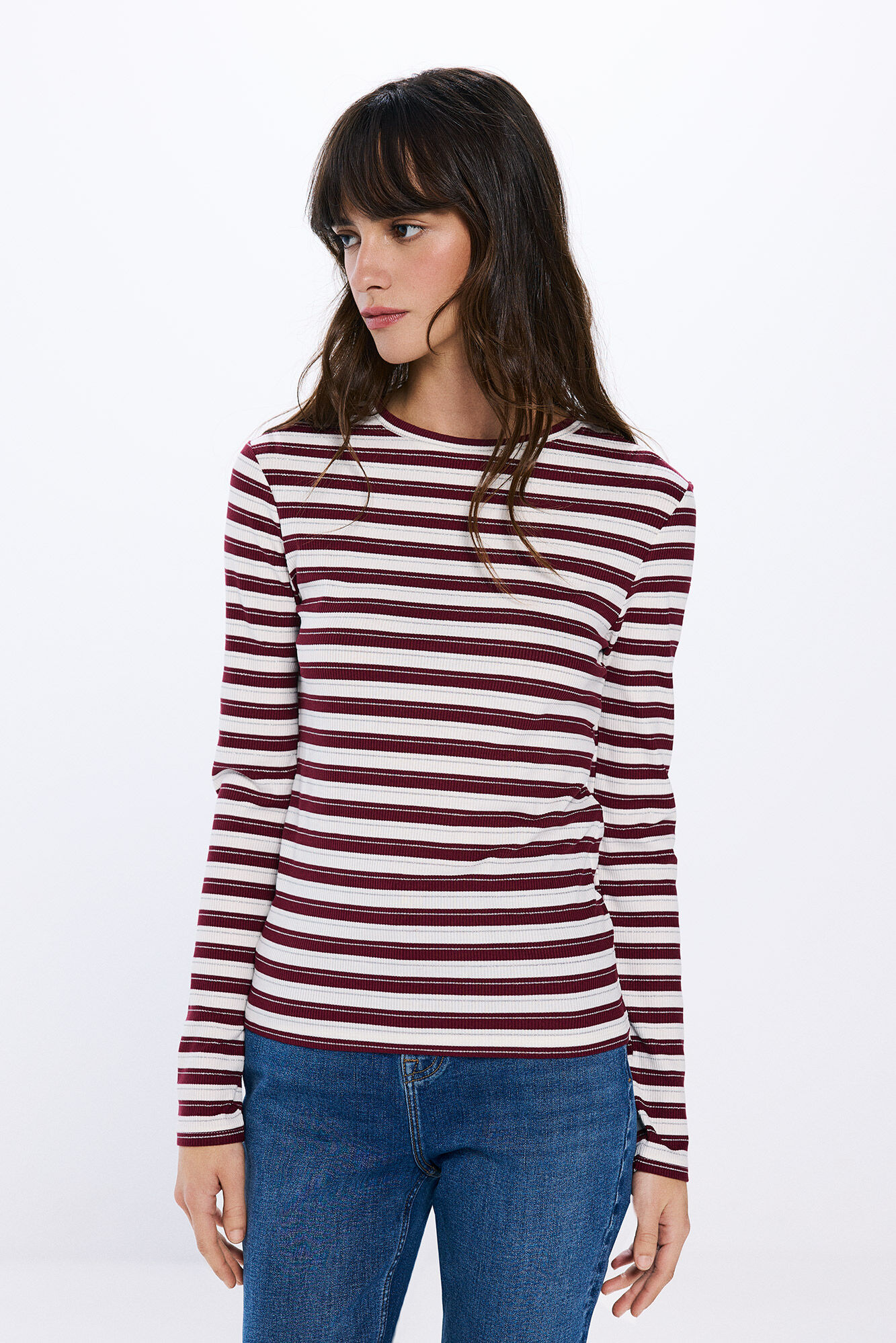 Springfield Prugasta majica sa lureksom