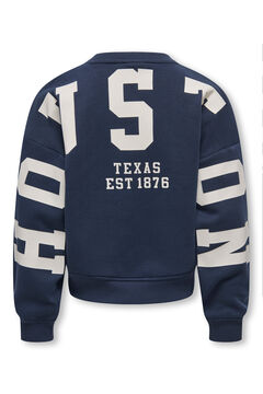 Only Girls Sweatshirt oversize gola redonda