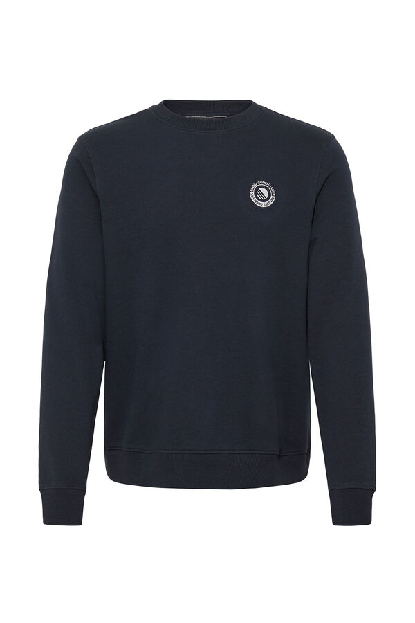 Blend Sudadera cuello redondo logo azul