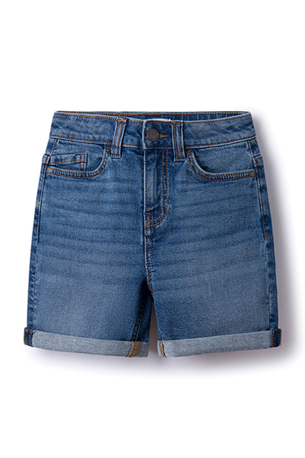 Springfield Boys' denim Bermuda shorts bluish