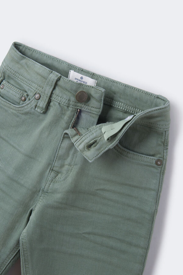 Springfield Boys' 5-pocket trousers green