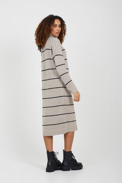 Brave Soul Vestido de punto a rayas