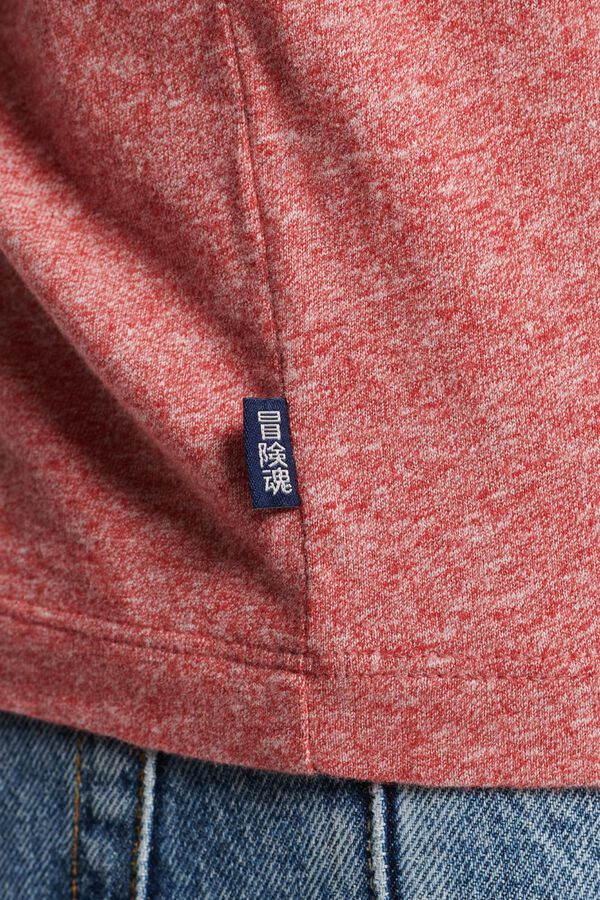 Springfield Shirt aus Bio-Baumwolle mit aufgesticktem Vintage-Logo rojo