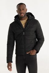 Lois Wattierte Jacke Schwarz