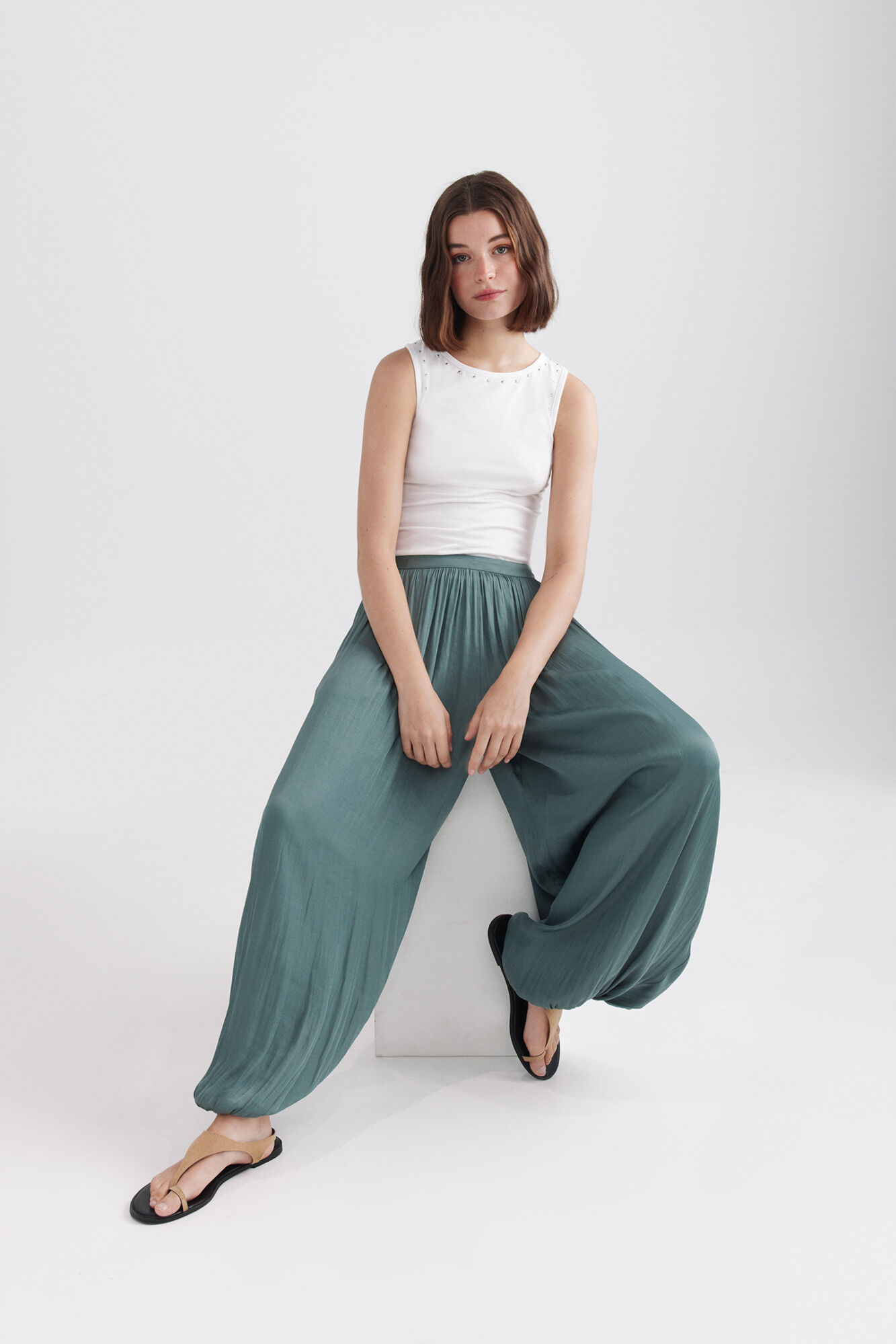 Springfield Fluid harem trousers