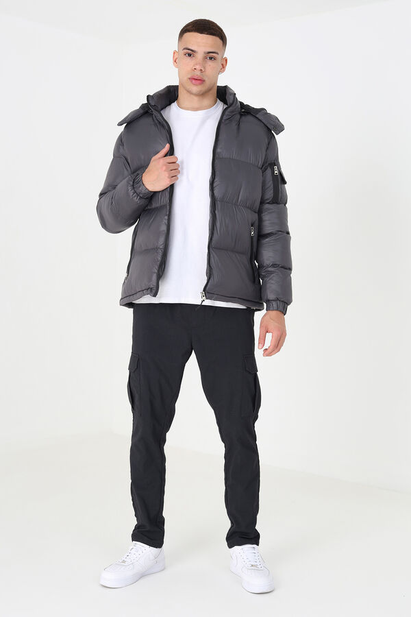 Springfield Quilted jacket with hood Siva
