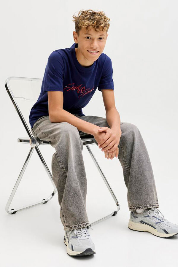 Jack & Jones Junior Baggy jeans Crna