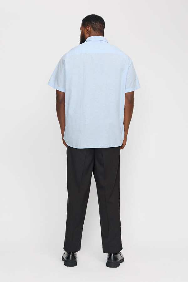 Jack & Jones PLUS Slim fit shirt PLUS blue