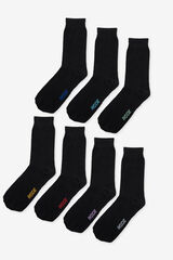 Springfield 7-pack black socks black