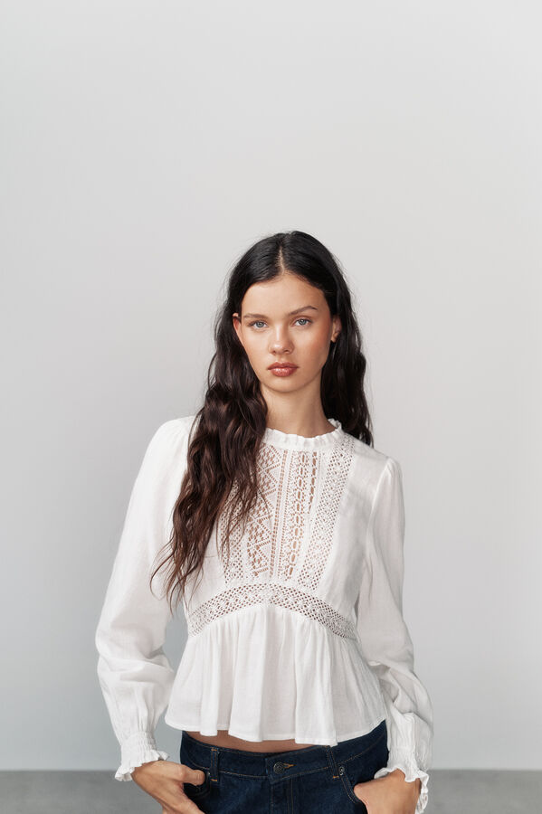 High Spirits Whimsy Blouse grey