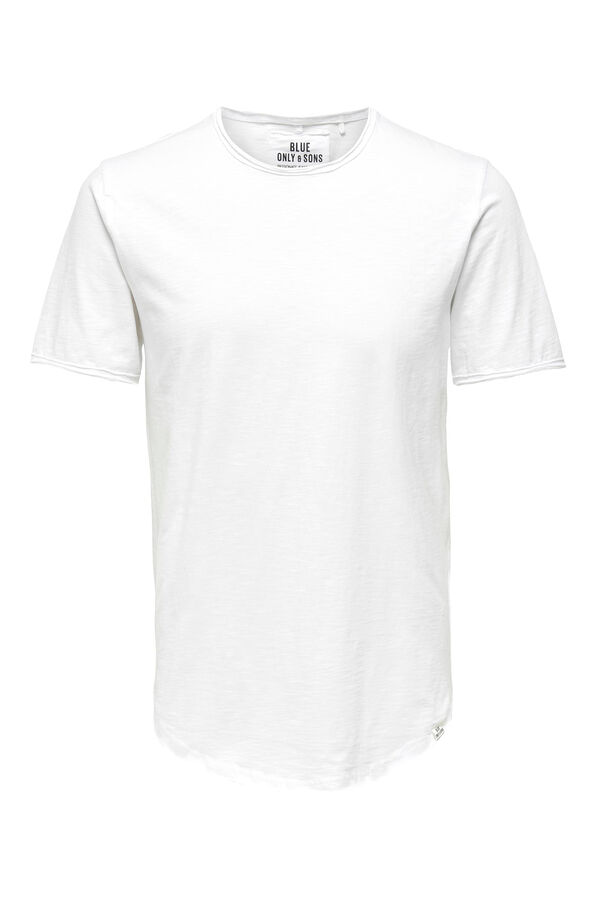 Springfield Camiseta manga corta blanco