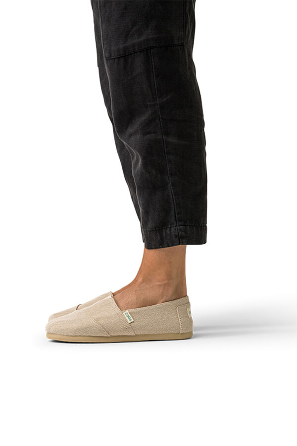 Alpargatas Paez Classic Surfy Para Mujer - Con Glitter, Color Mauve Purple, Suela De Goma, 100% Veganas