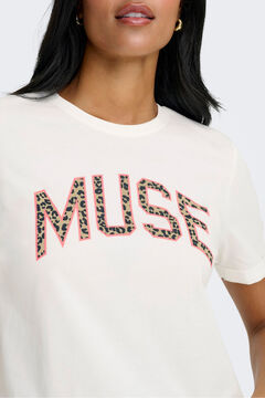 Only Camiseta texto frontal