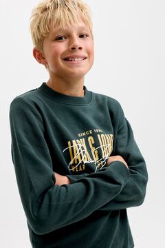 Jack & Jones Junior Sudadera regular cuello redondo