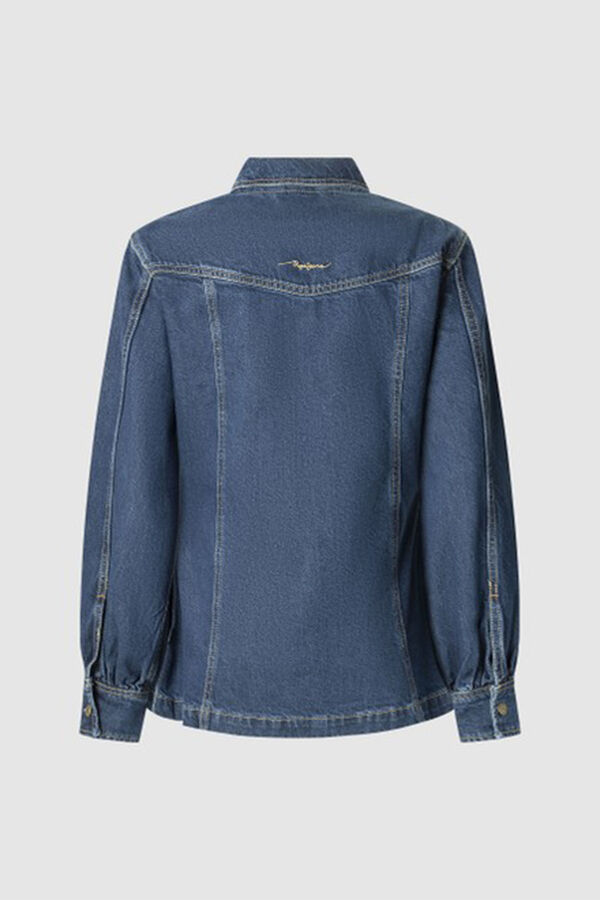 Pepe Jeans Regular Fit Denim Jacket blue