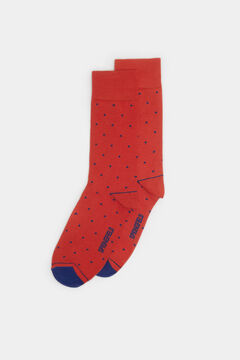 Springfield Micro polka-dot socks red