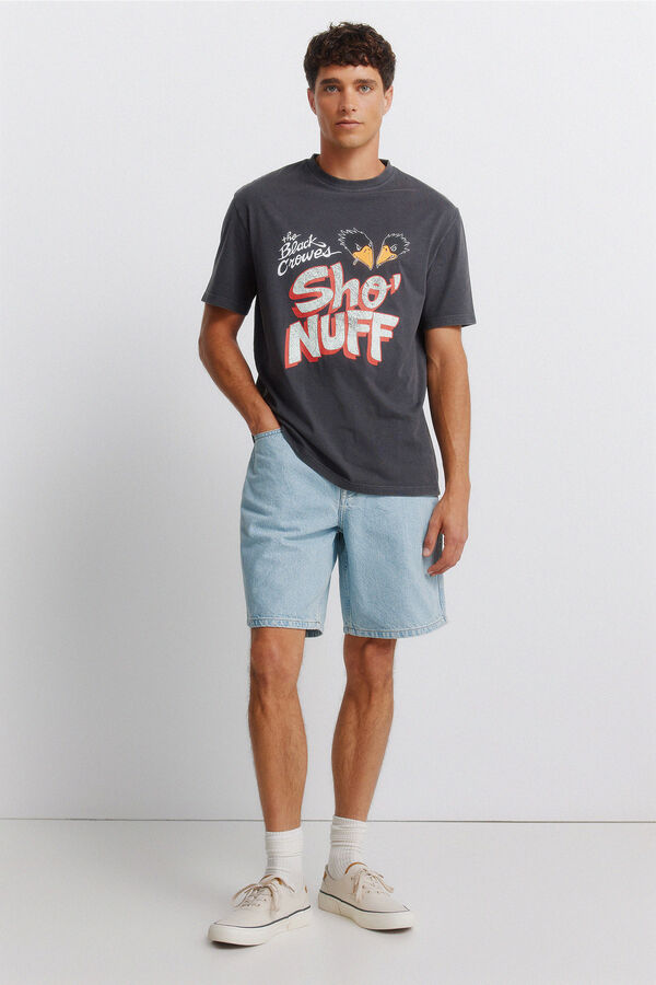 Springfield T-shirt Black Crowes Sho Nuff cinzento