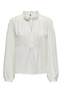 JDY Blusa manga larga fluida