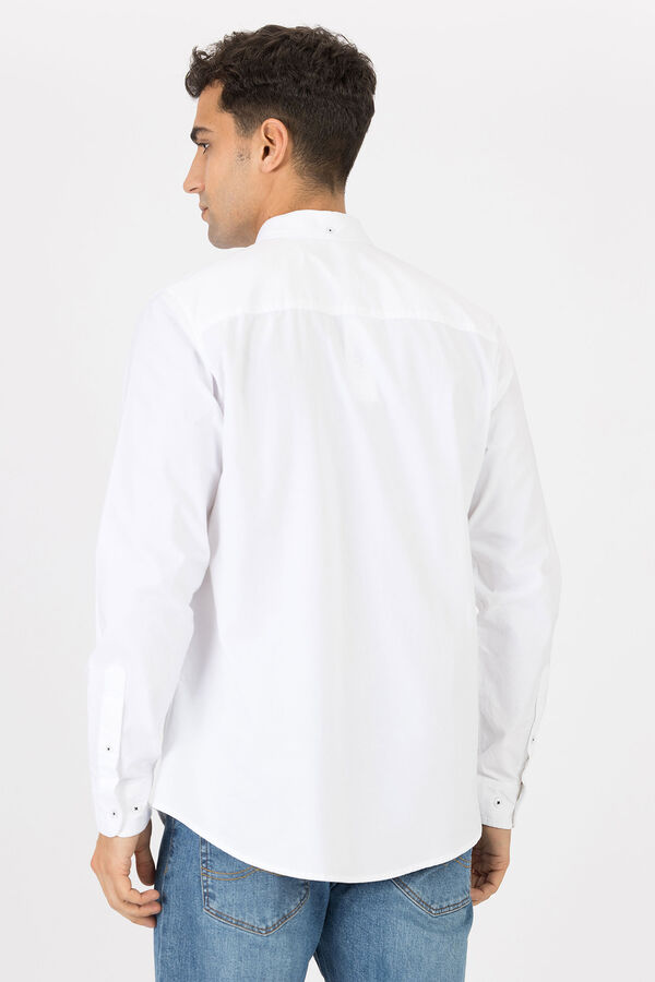 Tiffosi Regular fit Oxford shirt white