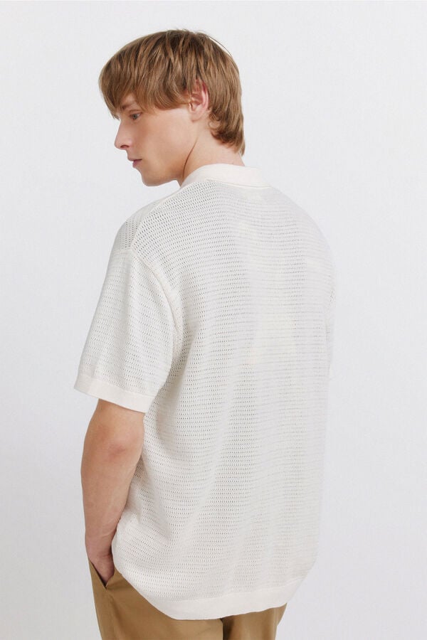 Springfield Cardigan structur&eacute; blanc