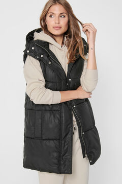Springfield Hooded gilet with pockets black