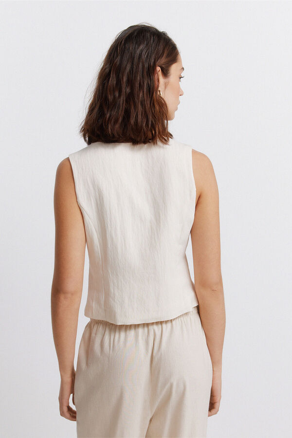 Springfield Tie gilet nude