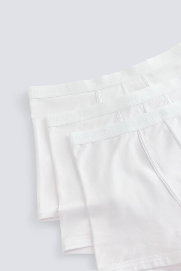 Springfield Pack 3 basic boxers white
