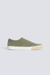 Springfield Combined leather sneaker green