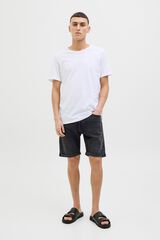Jack & Jones Denim regular Bermuda shorts black