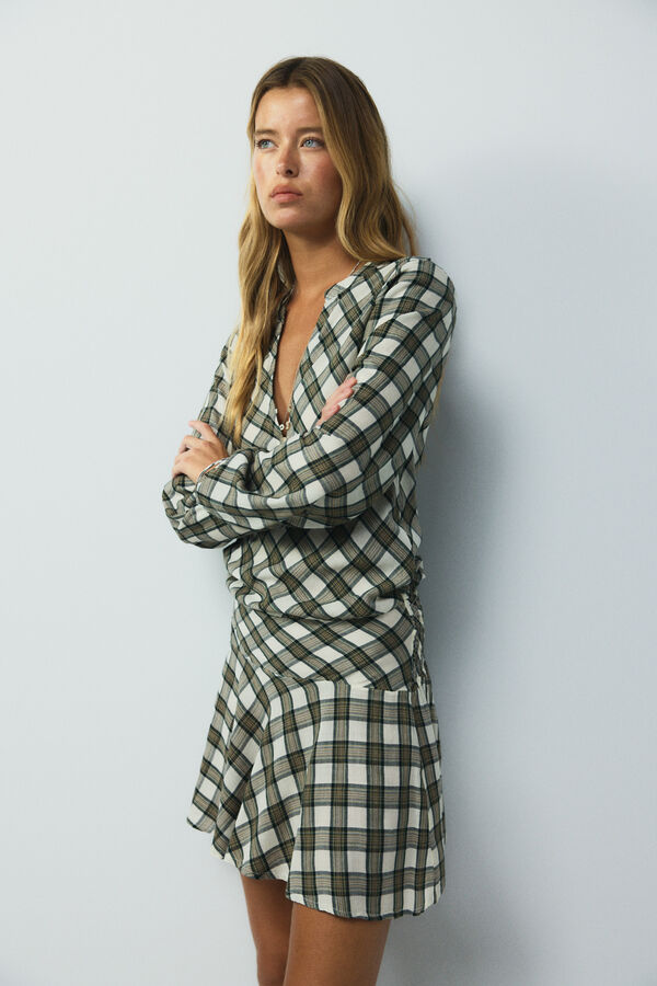 High Spirits Vestido Academy kaki