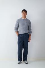 Balmohk Cal&ccedil;a cal&ccedil;a com c&oacute;s el&aacute;stico azul