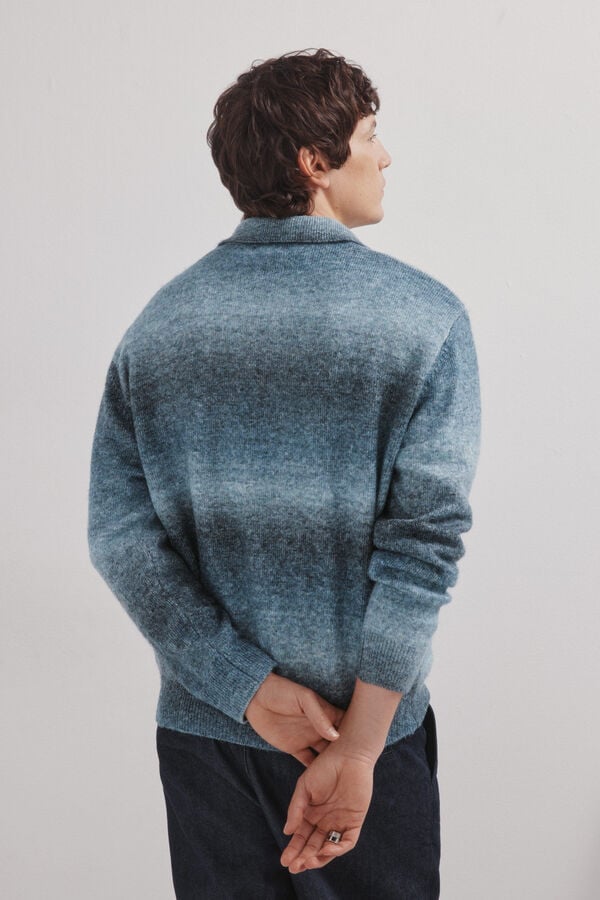 Springfield Pull col polo bleu