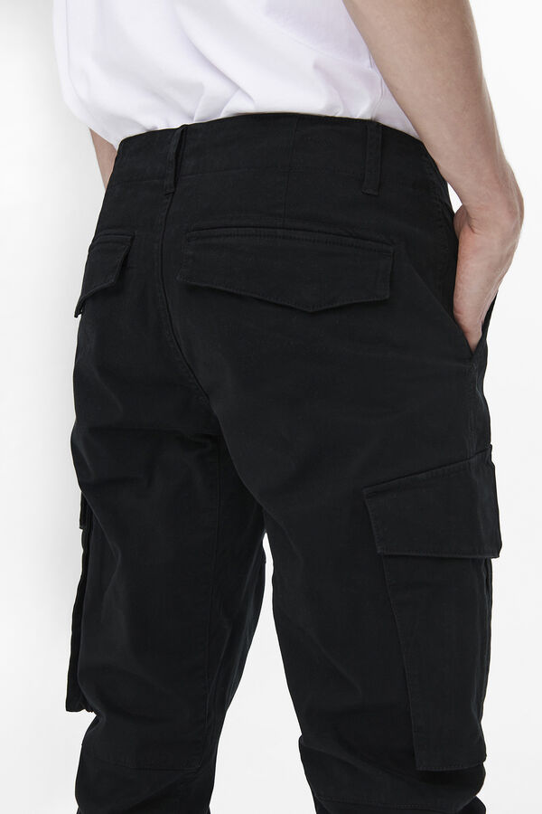Springfield Cargo trousers fekete