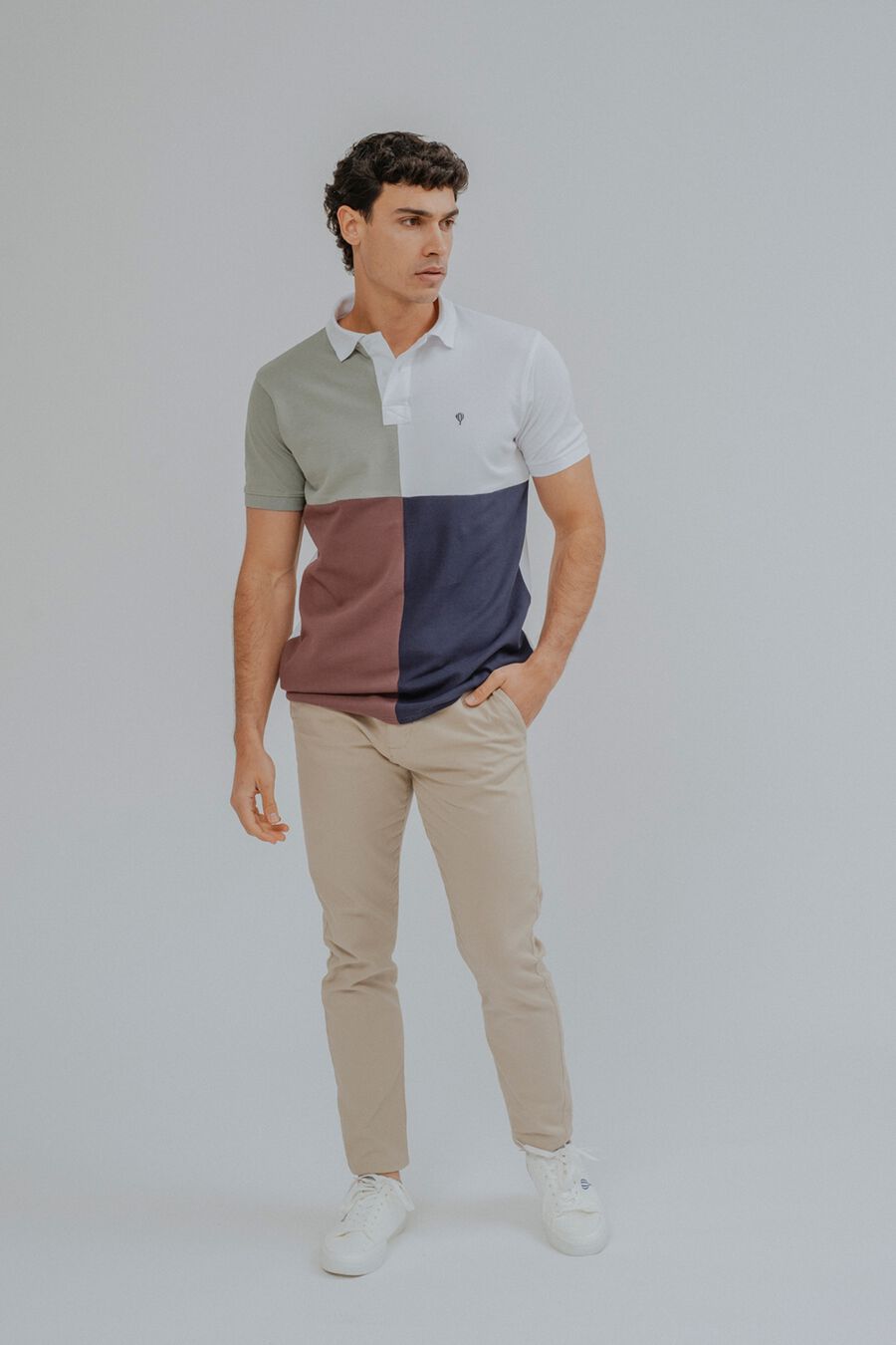 Polo cuadros