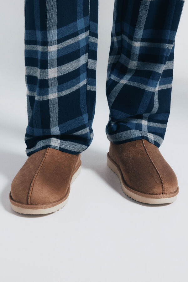 Springfield House clog slipper nude