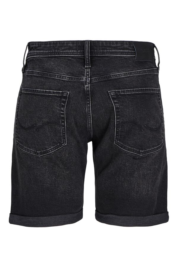 Jack & Jones Denim regular Bermuda shorts black