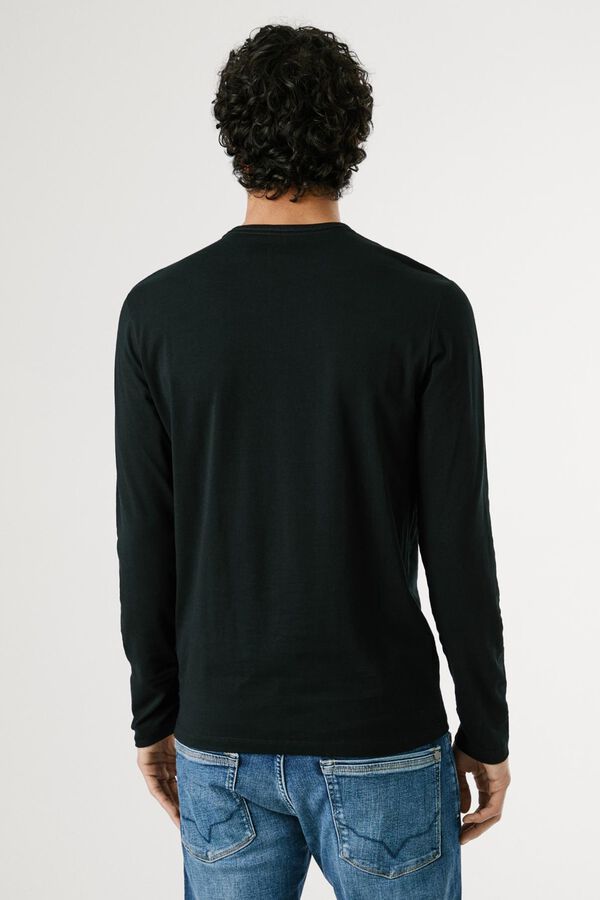 Pepe Jeans Camiseta manga larga negro